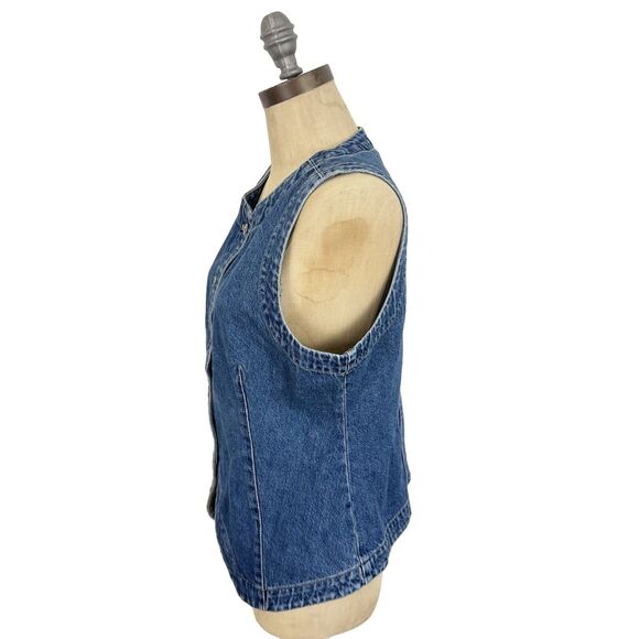 Madewell Blue Denim Vest - Picture 5 of 7